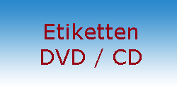 Etiketten DVD / CD